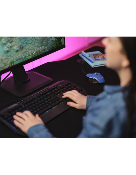 MOUSE USB OPTICAL BLUE/GXT109B FELOX 25067 TRUST