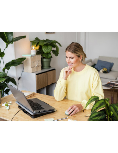 MOUSE USB OPTICAL WRL YVI+/GREEN 24552 TRUST