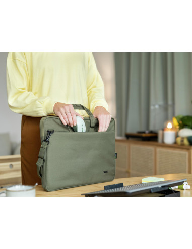 MOUSE USB OPTICAL WRL YVI+/GREEN 24552 TRUST