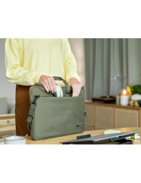 MOUSE USB OPTICAL WRL YVI+/GREEN 24552 TRUST