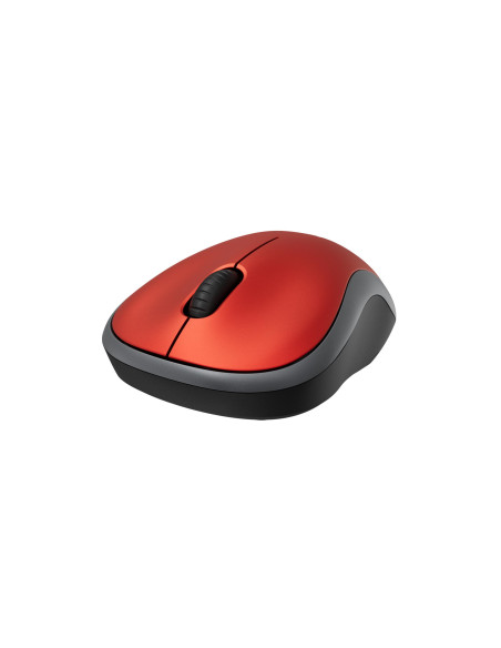 MOUSE USB OPTICAL CORDL. M185/RED 910-002240 LOGITECH