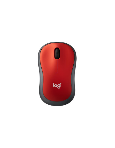 MOUSE USB OPTICAL CORDL. M185/RED 910-002240 LOGITECH