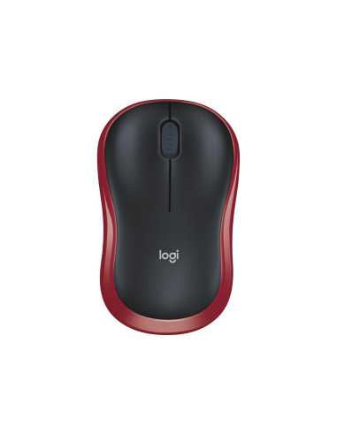 MOUSE USB OPTICAL CORDL. M185/RED 910-002240 LOGITECH