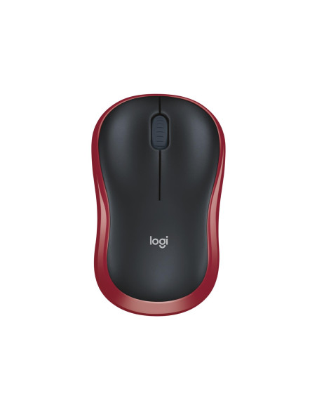 MOUSE USB OPTICAL CORDL. M185/RED 910-002240 LOGITECH