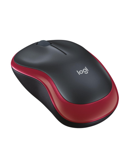 MOUSE USB OPTICAL CORDL. M185/RED 910-002240 LOGITECH