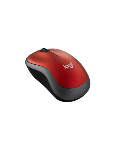 MOUSE USB OPTICAL CORDL. M185/RED 910-002240 LOGITECH