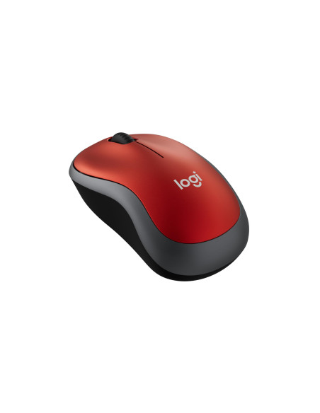 MOUSE USB OPTICAL CORDL. M185/RED 910-002240 LOGITECH