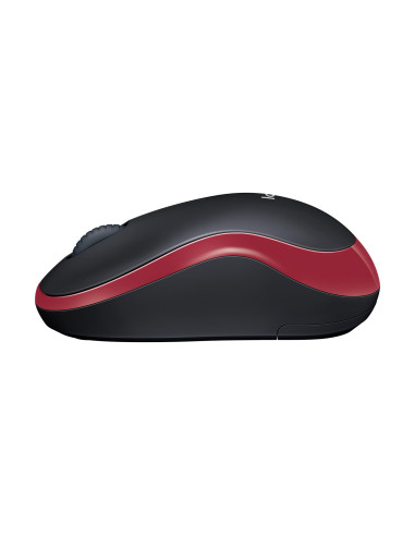 MOUSE USB OPTICAL CORDL. M185/RED 910-002240 LOGITECH