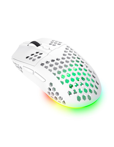 MOUSE USB OPTICAL WRL GXT929W/HELOX LIGHTW WHITE 25390 TRUST