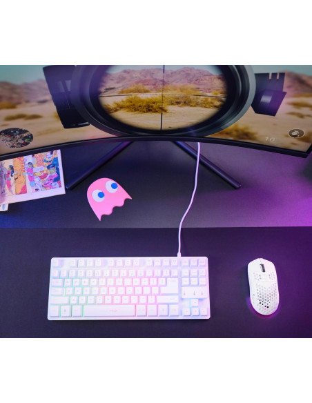 MOUSE USB OPTICAL WRL GXT929W/HELOX LIGHTW WHITE 25390 TRUST