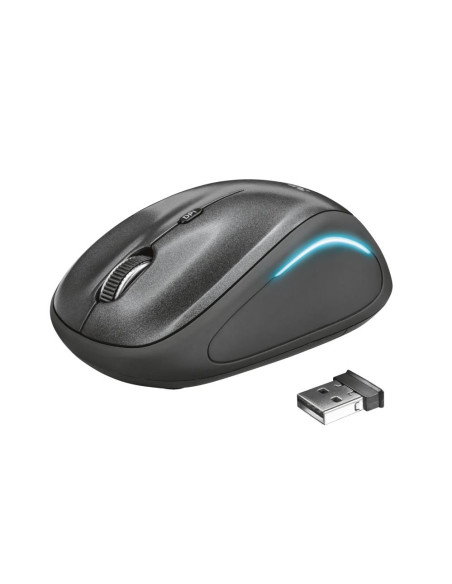 MOUSE USB OPTICAL WRL YVI FX/BLACK 22333 TRUST