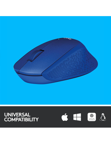 MOUSE USB OPTICAL WRL M330/SILENT BL 910-004910 LOGITECH