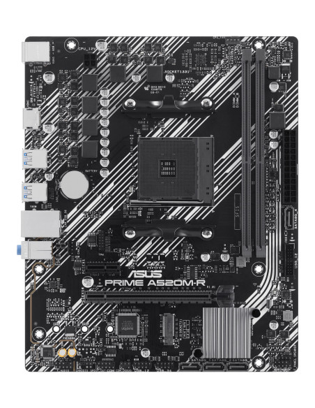 Mainboard, ASUS, AMD A520, SAM4, Micro-ATX, Memory DDR4, Memory slots 2, 1xPCI-Express 3.0 1x, 1xPCI-Express 3.0 16x, 1xM.2, 1x