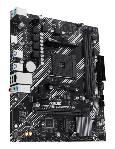 Mainboard, ASUS, AMD A520, SAM4, Micro-ATX, Memory DDR4, Memory slots 2, 1xPCI-Express 3.0 1x, 1xPCI-Express 3.0 16x, 1xM.2, 1x