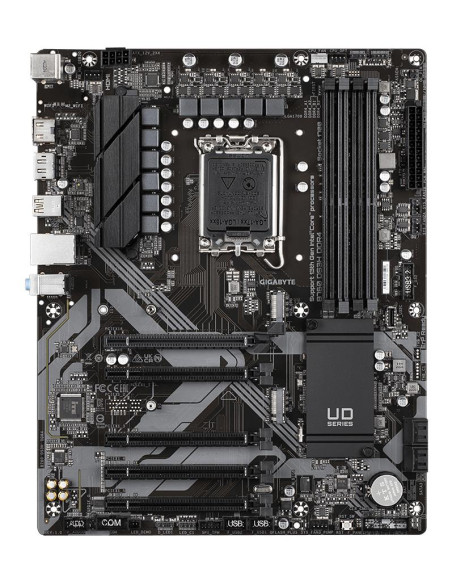 Mainboard, GIGABYTE, Intel B760 Express, LGA1700, ATX, Memory DDR4, Memory slots 4, 4xPCI-Express 3.0 1x, 1xPCI-Express 4.0 16x