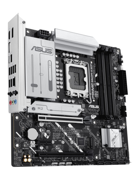 Mainboard, ASUS, Intel B860 Express, LGA1851, Micro-ATX, Memory DDR5, Memory slots 4, 1xPCI-Express 4.0 1x, 1xPCI-Express 4.0 1