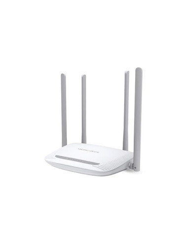 Wireless Router, MERCUSYS, Wireless Router, 300 Mbps, IEEE 802.11b, IEEE 802.11g, IEEE 802.11n, 1 WAN, 3x10/100M, LAN WAN ports
