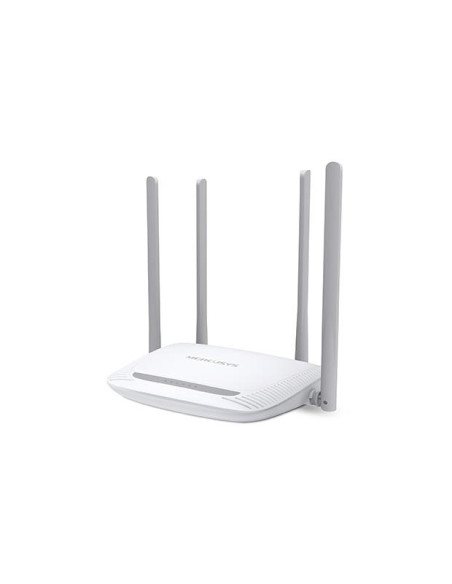 Wireless Router, MERCUSYS, Wireless Router, 300 Mbps, IEEE 802.11b, IEEE 802.11g, IEEE 802.11n, 1 WAN, 3x10/100M, LAN WAN ports
