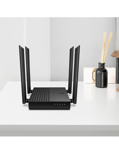 Wireless Router, TP-LINK, Wireless Router, 1200 Mbps, 1 WAN, 4x10/100/1000M, ARCHERA64