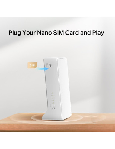 Wireless Router, MERCUSYS, Router, LAN WAN ports 1, 4G, MB110-4G