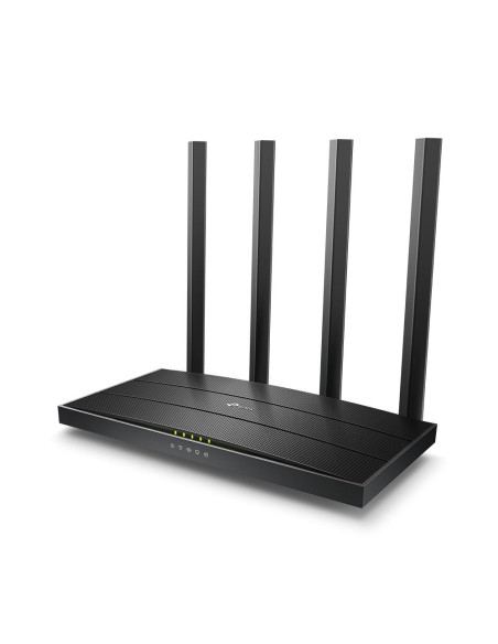 Wireless Router, TP-LINK, Wireless Router, 1200 Mbps, Wi-Fi 5, 1 WAN, 4x10/100/1000M, Number of antennas 4, ARCHERC6