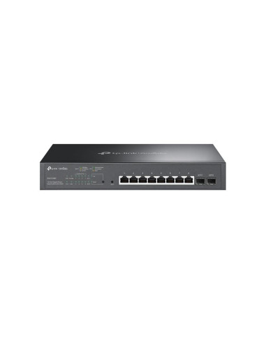 Switch, TP-LINK, Omada, TL-SG2210MP, PoE+ ports 8, 150 Watts, TL-SG2210MP