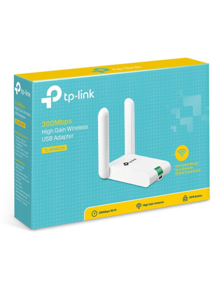 WRL ADAPTER 300MBPS USB HIGH/GAIN TL-WN822N TP-LINK