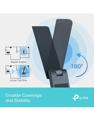 WRL ADAPTER 5400MBPS WI-FI 6E/ARCHER TXE70UH TP-LINK