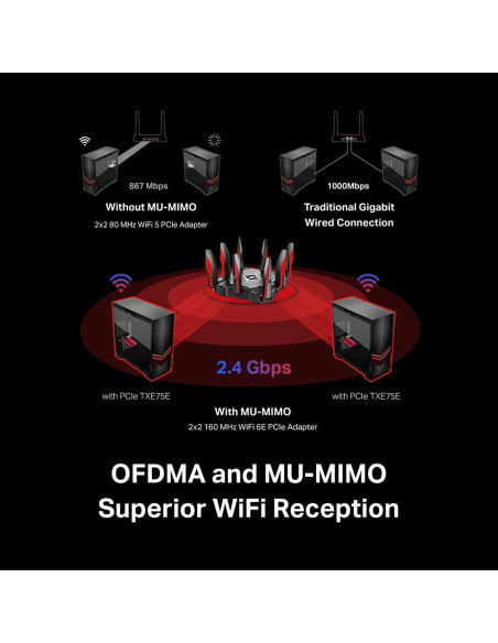 WRL ADAPTER 5400MBPS WI-FI 6E/ARCHER TXE75E TP-LINK