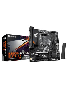 Mainboard, GIGABYTE, AMD B550, Socket AM4, micro ATX, RAM DDR4-SDRAM, 4xSlots, Wi-Fi Yes, Bluetooth Yes, 2xNumber of M.2 (M) sl