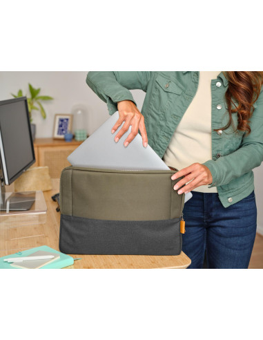 NB SLEEVE 16" LISBOA/GREEN 25247 TRUST