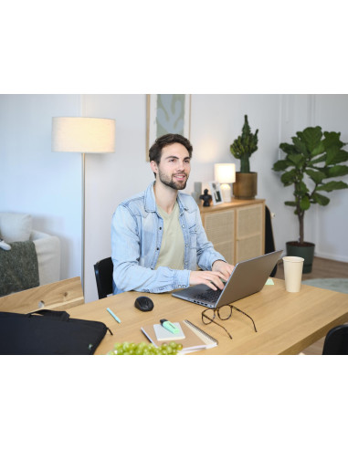 NB CASE BOLOGNA 16" +MOUSE SET/BLACK 24988 TRUST