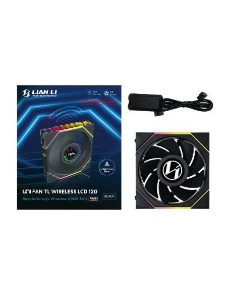 CASE FAN 120MM WRL REVERSE/G99.12RTLLCD1W1B.00 LIAN LI
