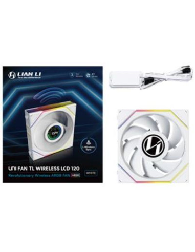 CASE FAN 120MM WRL/G99.12TLLCD1W1W.00 LIAN LI