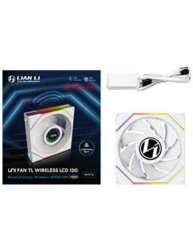 CASE FAN 120MM WRL/G99.12RTLLCD1W1W.00 LIAN LI