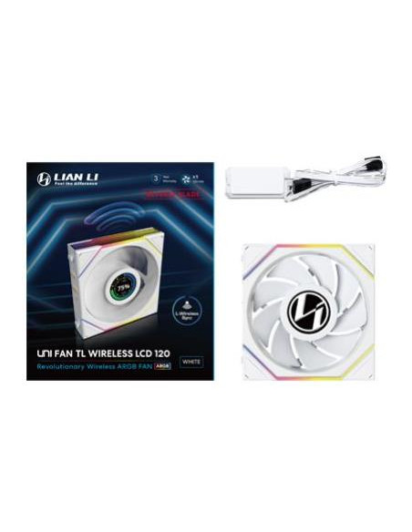 CASE FAN 120MM WRL/G99.12RTLLCD1W1W.00 LIAN LI