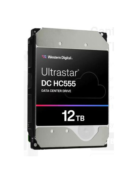 HDD, WESTERN DIGITAL ULTRASTAR, Ultrastar DC HC555, 12TB, 512 MB, 7200 rpm, 3,5", 0B48720