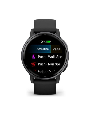 SMARTWATCH VIVOACTIVE 5/BLACK/SLAT 010-02862-10 GARMIN