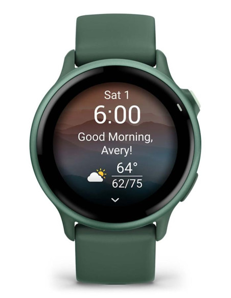 SMARTWATCH VIVOACTIVE 6/GREEN JAS. 010-02985-02 GARMIN