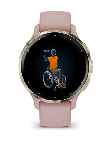 SMARTWATCH VENU 3S/ROSE/GOLD 010-02785-03 GARMIN