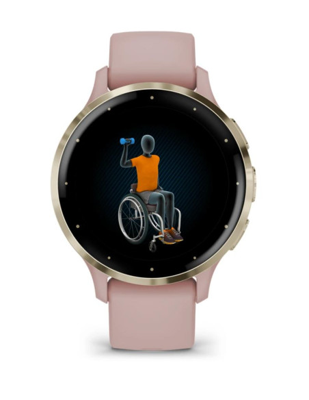 SMARTWATCH VENU 3S/ROSE/GOLD 010-02785-03 GARMIN