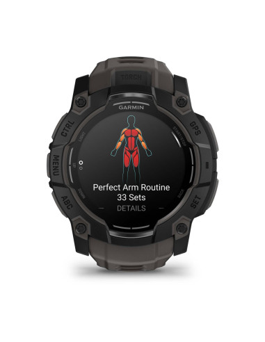 SMARTWATCH INSTINCT 3 AMOLED/BLK/CHARCO 010-03020-00 GARMIN
