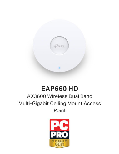 Access Point, TP-LINK, Omada, 1x2.5GbE, EAP660HD