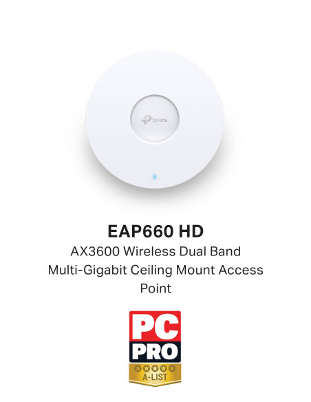 Access Point, TP-LINK, Omada, 1x2.5GbE, EAP660HD