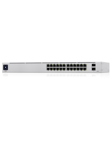 Switch, UBIQUITI, USW-24-POE, Type L2, PoE+ ports 16, 95 Watts, USW-24-POE