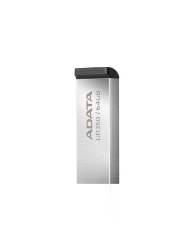 MEMORY DRIVE FLASH USB3.2 64GB/BLACK UR350-64G-RSR/BK ADATA