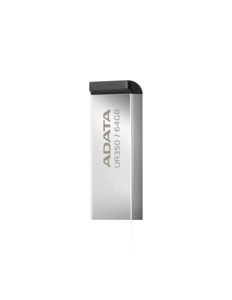 MEMORY DRIVE FLASH USB3.2 64GB/BLACK UR350-64G-RSR/BK ADATA