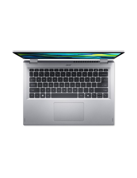 Notebook, ACER, Aspire, Go Spin 14, AGSP14-31PT-C72L, CPU Intel N-Series, N150, 800 MHz, 14", Touchscreen, 1920x1200, RAM 16GB,