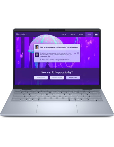 Notebook, DELL, 14 Plus DB14250, CPU Intel Core Ultra, u9-288V, 3300 MHz, 14", 2560x1600, RAM 32GB, LPDDR5x, 8533 MHz, SSD 1TB,