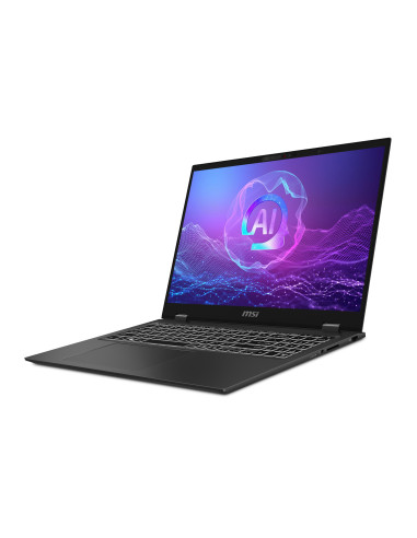 Notebook, MSI, Prestige, 16 AI+ Evo B2VMG, CPU Core Ultra, u9-288V, 3300 MHz, 16", 3840x2400, RAM 32GB, LPDDR5x, 8533 MHz, SSD 